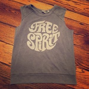 Junk Food Free Spirit tank